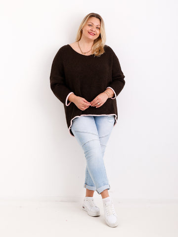 POLLY Oversize Pullover - verschiedene Farben