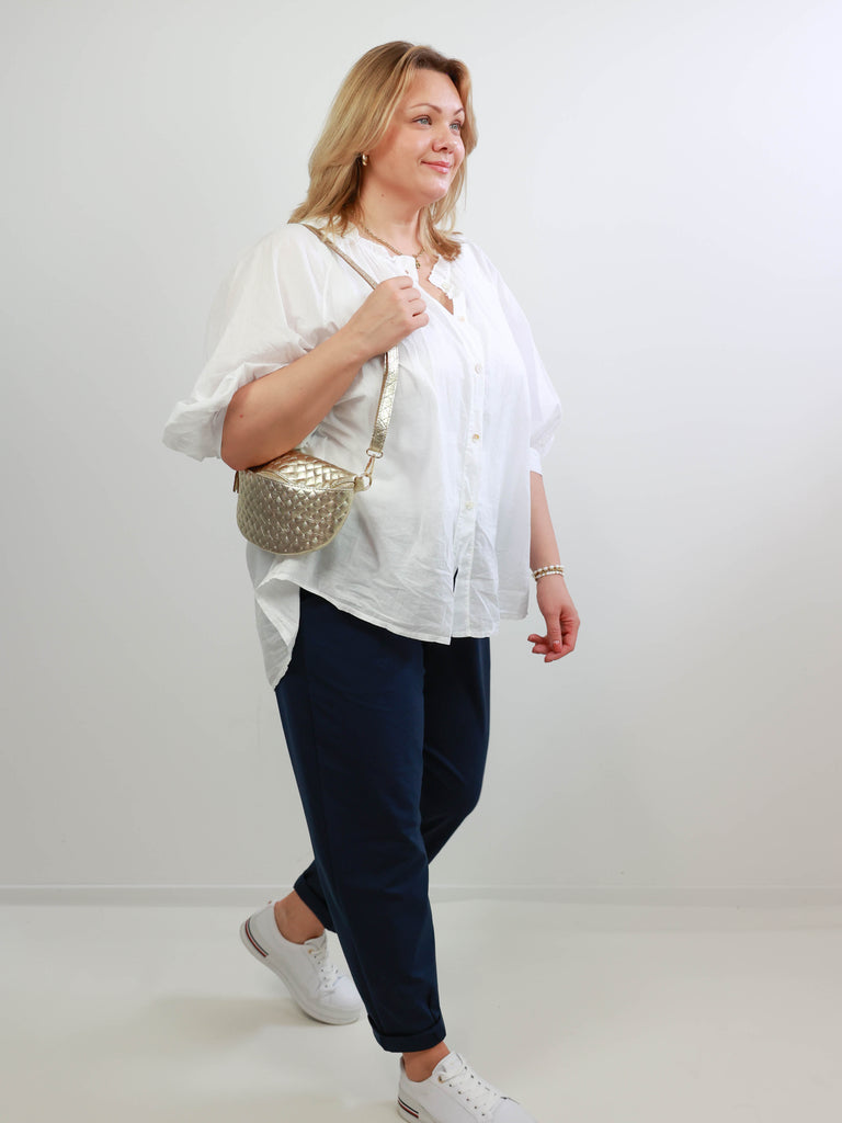 CONNOR Plus Size Hose marineblau  - verschiedene Größen