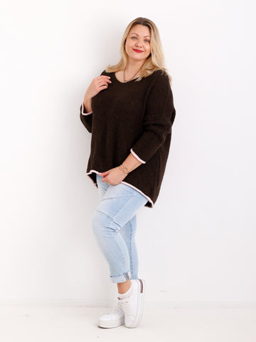 POLLY Oversize Pullover - verschiedene Farben