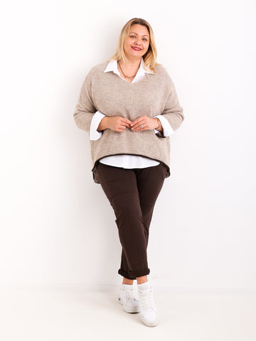 POLLY Oversize Pullover - verschiedene Farben