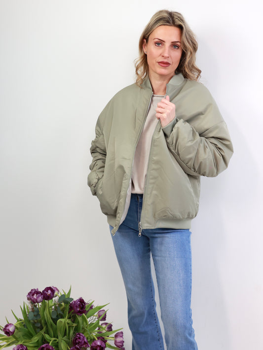 WENDY Jacke - Wendejacke - khaki/beige