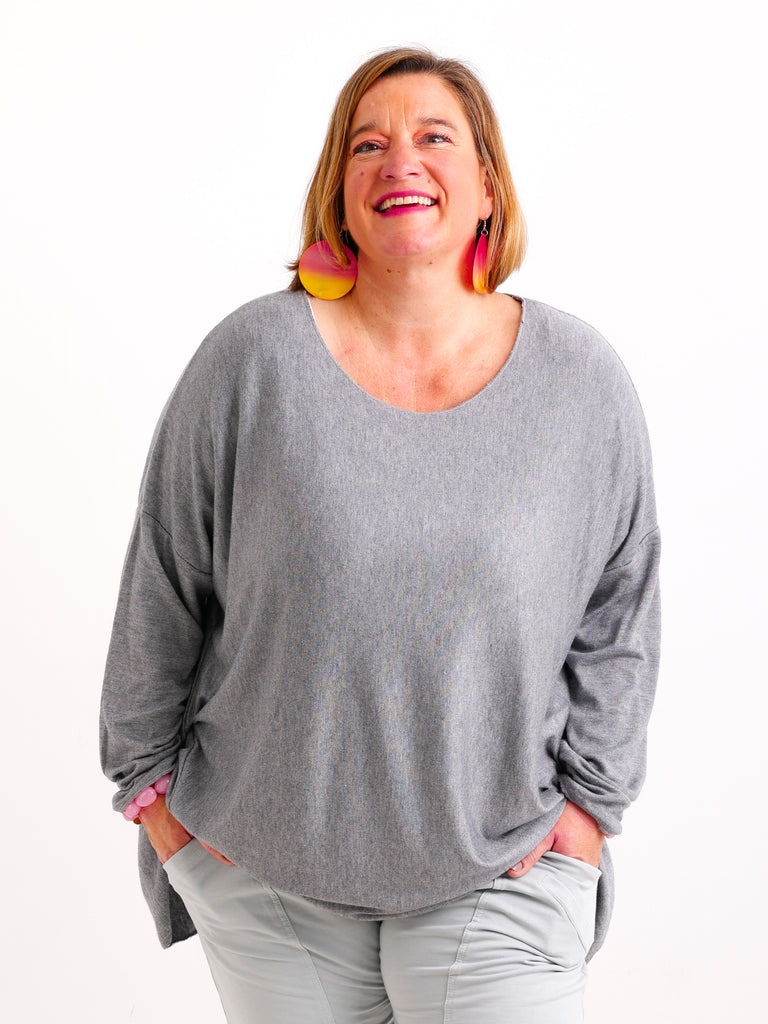 MELINA Longsleeve | Curvy One Size  42-52