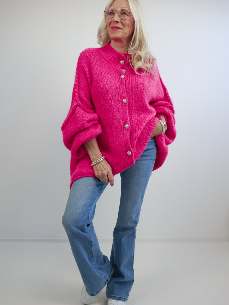 Leonie oversize Cardigan - verschiedene Farben