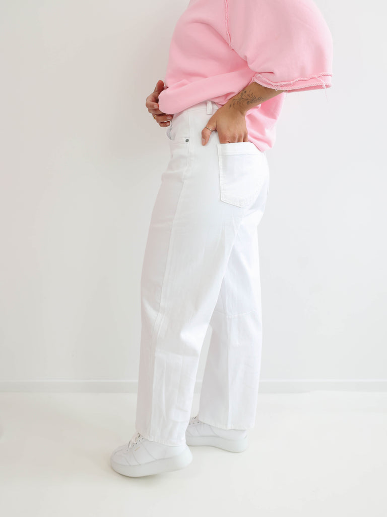 LOGAN Bottle Jeans - weiß