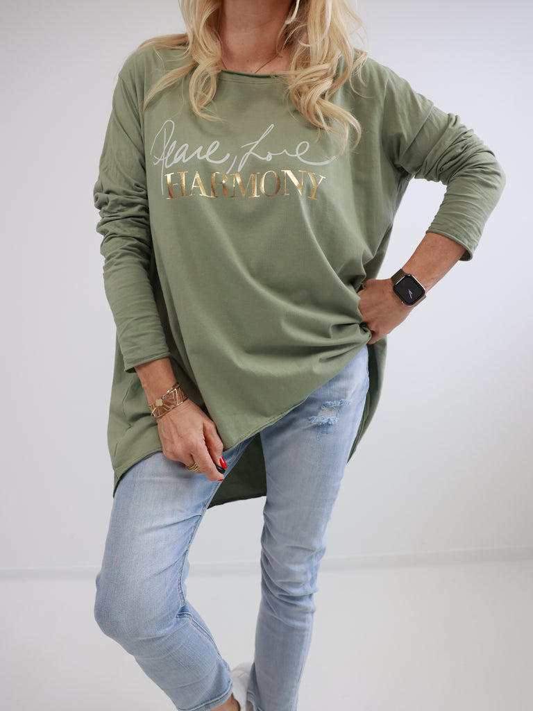 HARMONY Longsleeve - verschiedene Farben