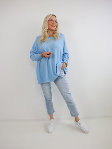 BELLINDA Oversize Pullover - verschiedene Farben