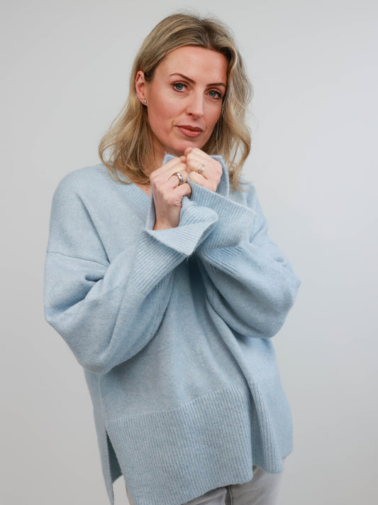 RENA Pullover -  blau