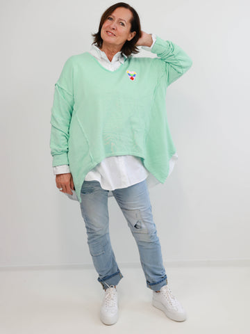 MAXINE Oversize Sweatshirt  - verschiedene Farben