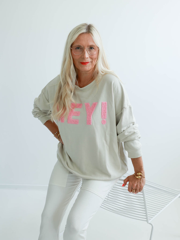 HEY! Oversize Sweatshirt - verschiedene Farben