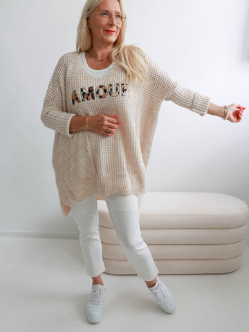 AMOUR Pullover - verschiedene Farben