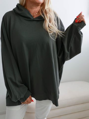 GRETA Plus Size Hoodie - verschiedene Farben