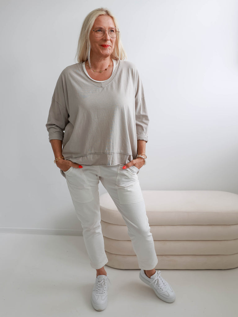 NESSA Oversize Shirt - verschiedene Farben