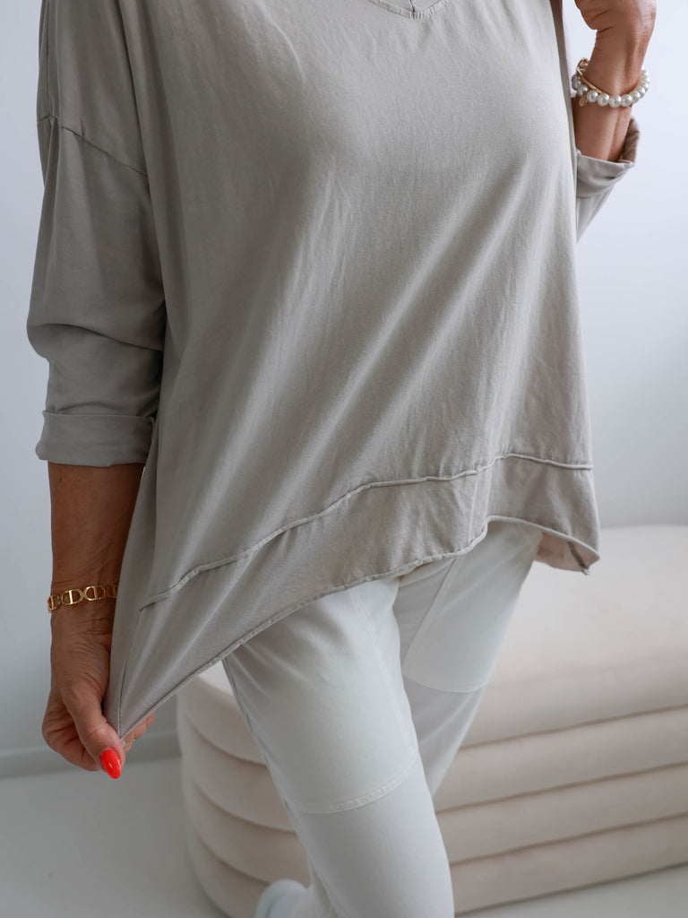 NESSA Oversize Shirt - verschiedene Farben