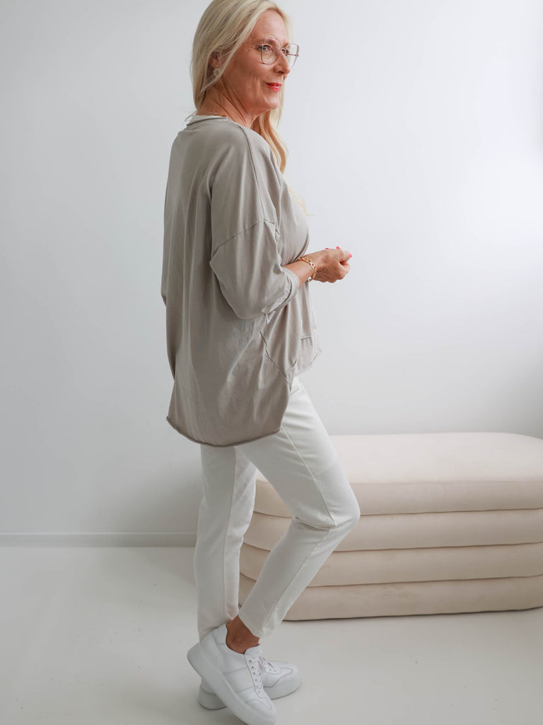 NESSA Oversize Shirt - verschiedene Farben