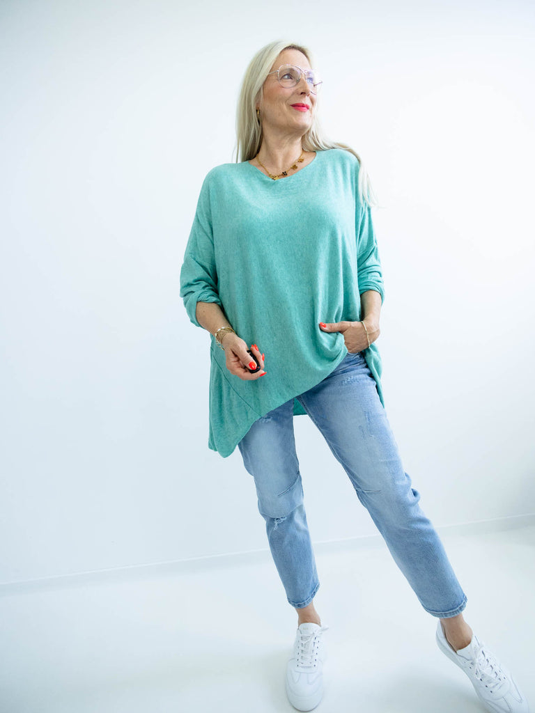 MELINA Longsleeve -  Plus Size - verschiedene Farben