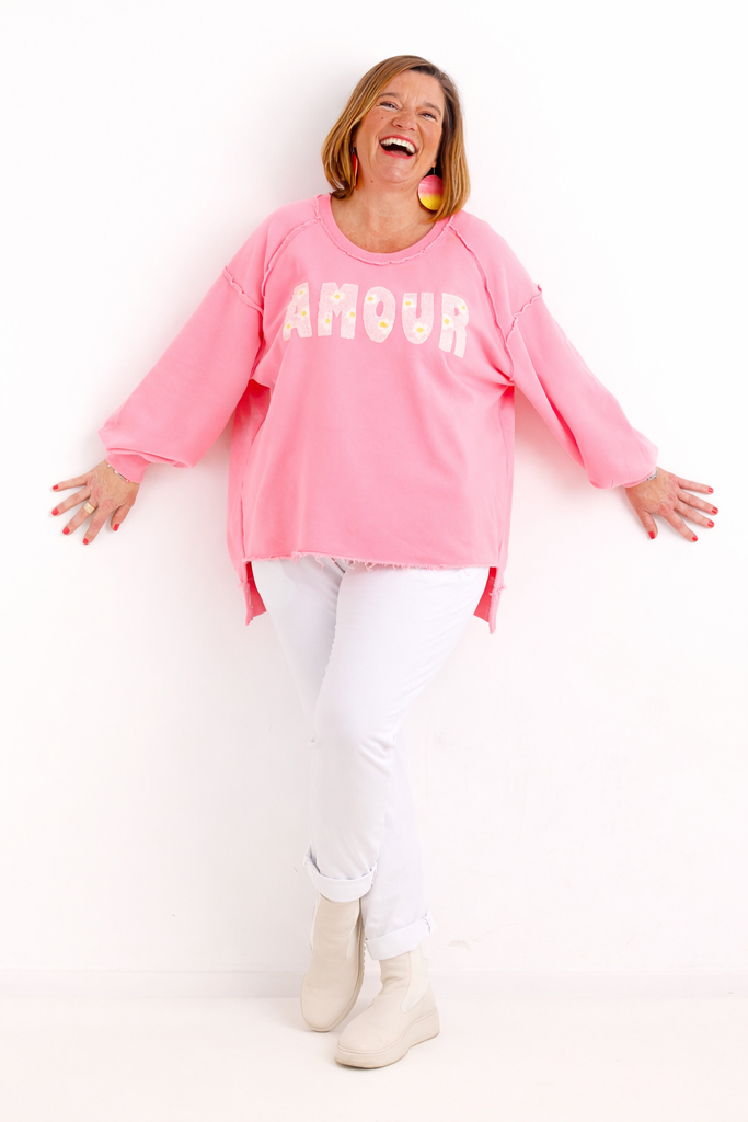 AMOUR Sweatshirt | One Size 36-46