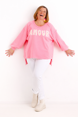 AMOUR Sweatshirt | One Size 36-46