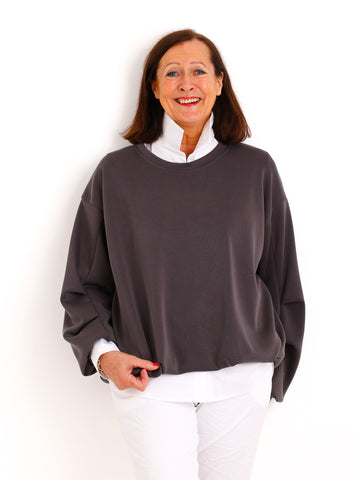 Sweatshirt ANOUK.S – Softes Sweatshirt in doppellagiger Verarbeitung – Gr. 38–42/44