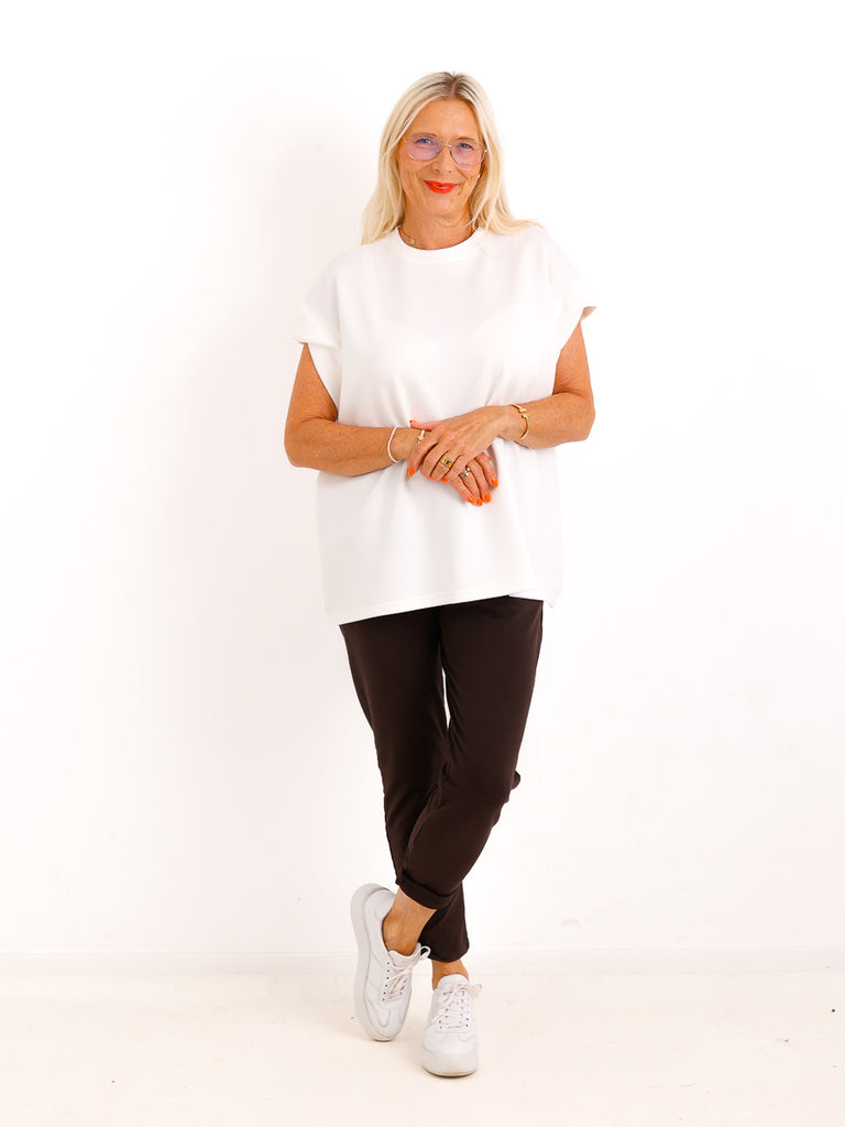 Oversize-T- Shirt AVI.S – Kastiger Schnitt mit raffinierten Ärmeldetails – Gr. 38–46