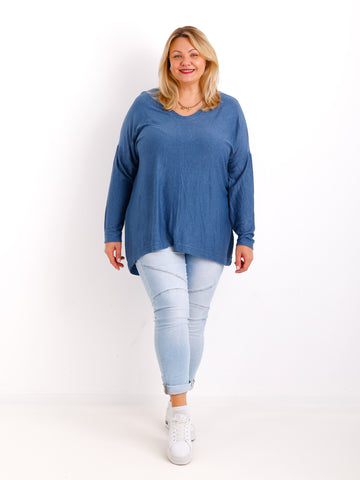 JANA Curvy Size Longsleeve - verschiedene Farben