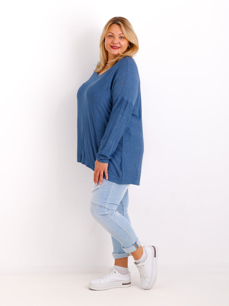 JANA Curvy Size Longsleeve - verschiedene Farben