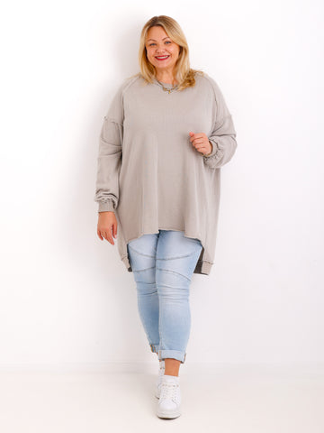 LENI Curvy Size Sweater - verschiedene Farben
