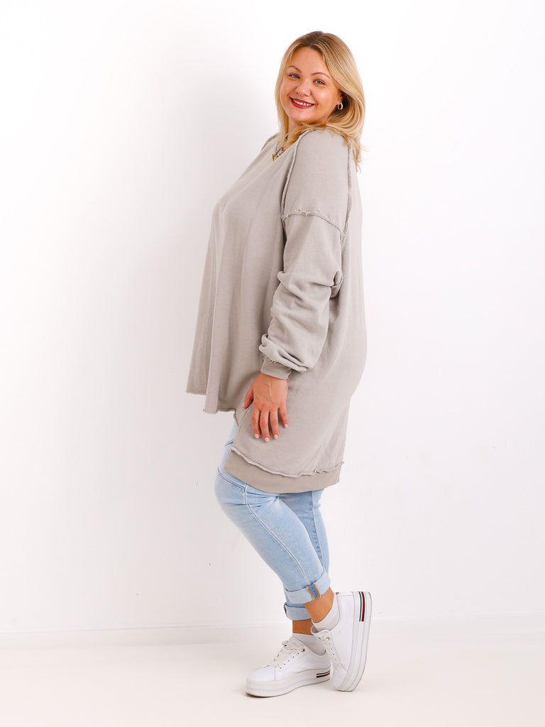 LENI Curvy Size Sweater - verschiedene Farben