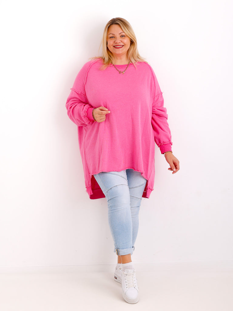 LENI Curvy Size Sweater - verschiedene Farben
