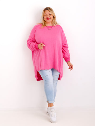 LENI Curvy Size Sweater - verschiedene Farben