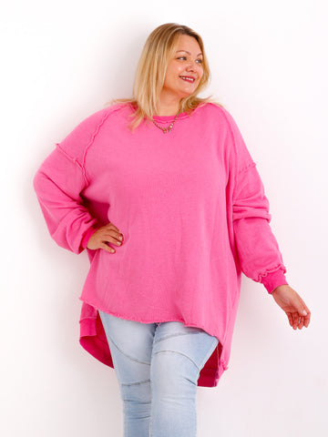 LENI Curvy Size Sweater - verschiedene Farben