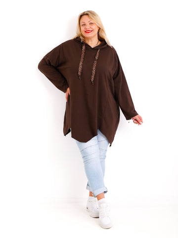 LUNA Curvy Size Hoodie - verschiedene Farben