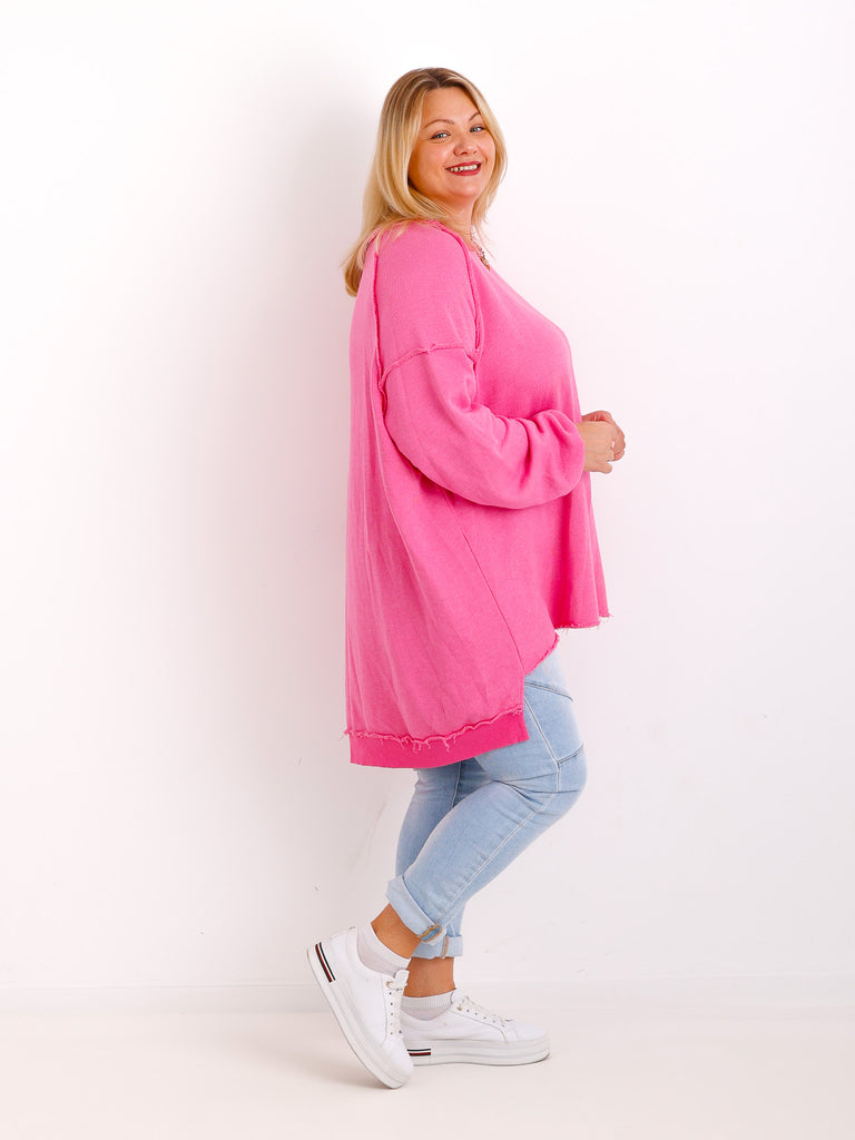 LENI Curvy Size Sweater - verschiedene Farben