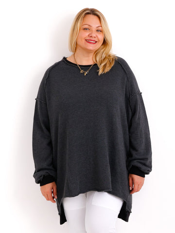 LENI Curvy Size Sweater - verschiedene Farben