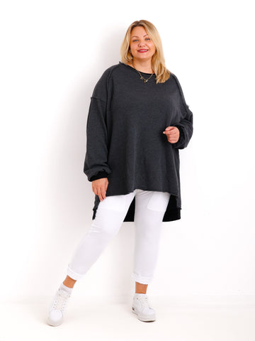 LENI Curvy Size Sweater - verschiedene Farben