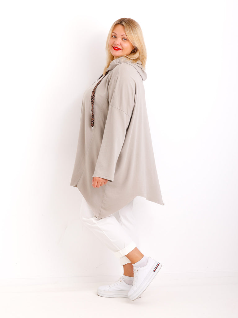 LUNA Curvy Size Hoodie - verschiedene Farben