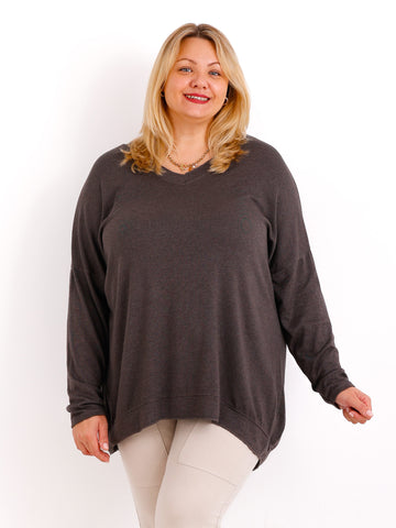 JANA Curvy Size Longsleeve - verschiedene Farben
