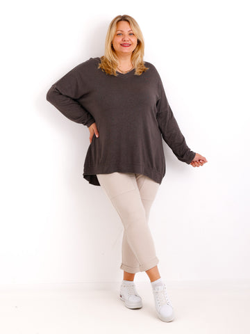 JANA Curvy Size Longsleeve - verschiedene Farben