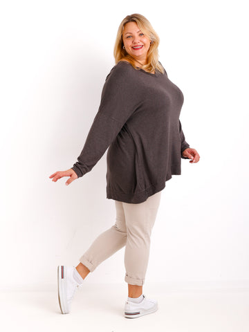 JANA Curvy Size Longsleeve - verschiedene Farben