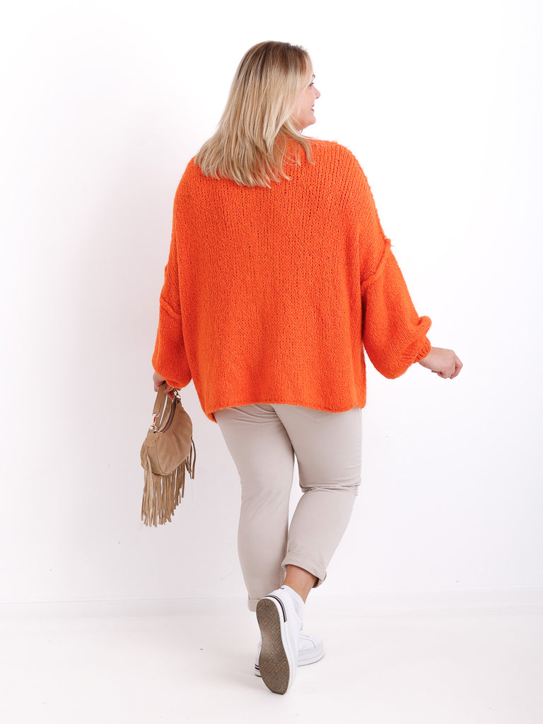 MIRELLA Oversize Strickjacke - verschiedene Farben