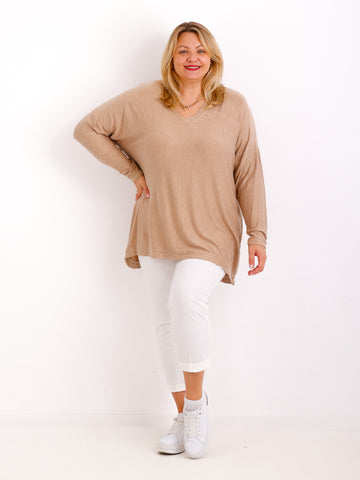 JANA Curvy Size Longsleeve - verschiedene Farben