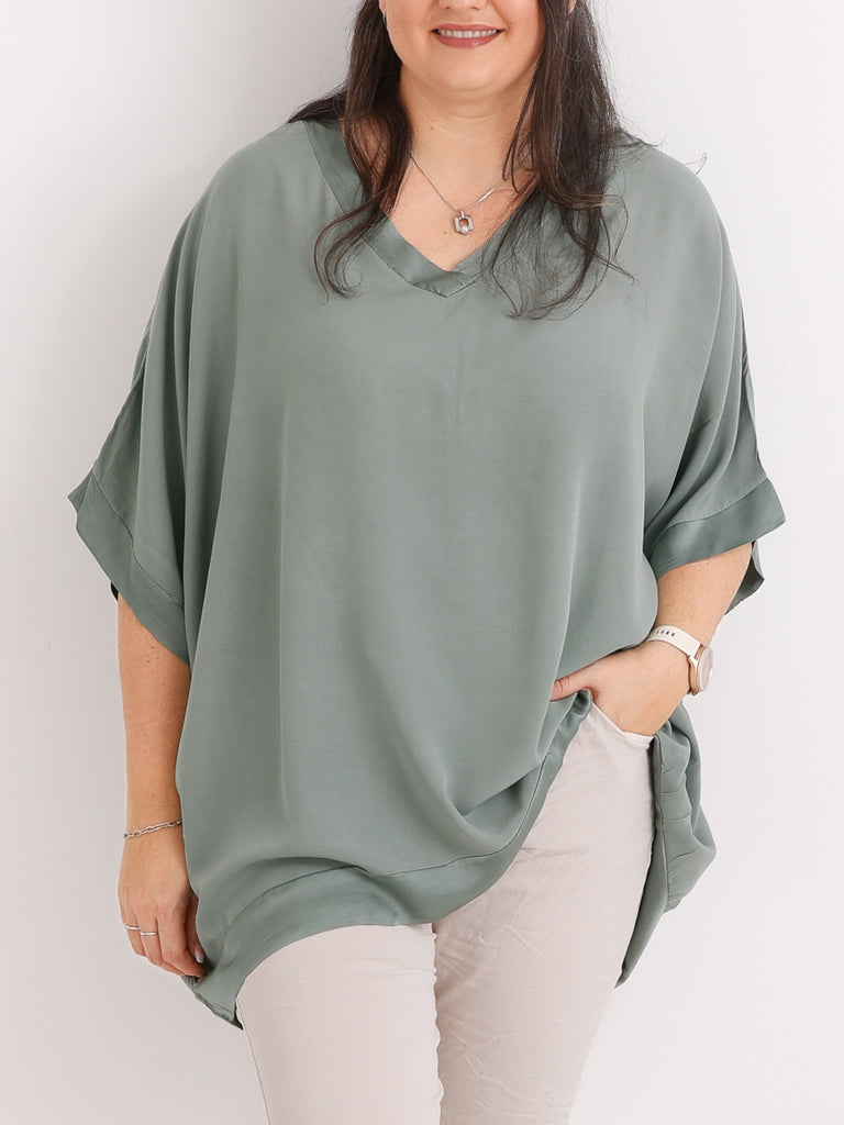 SUE Blusenshirt | Curvy One Size 42-52