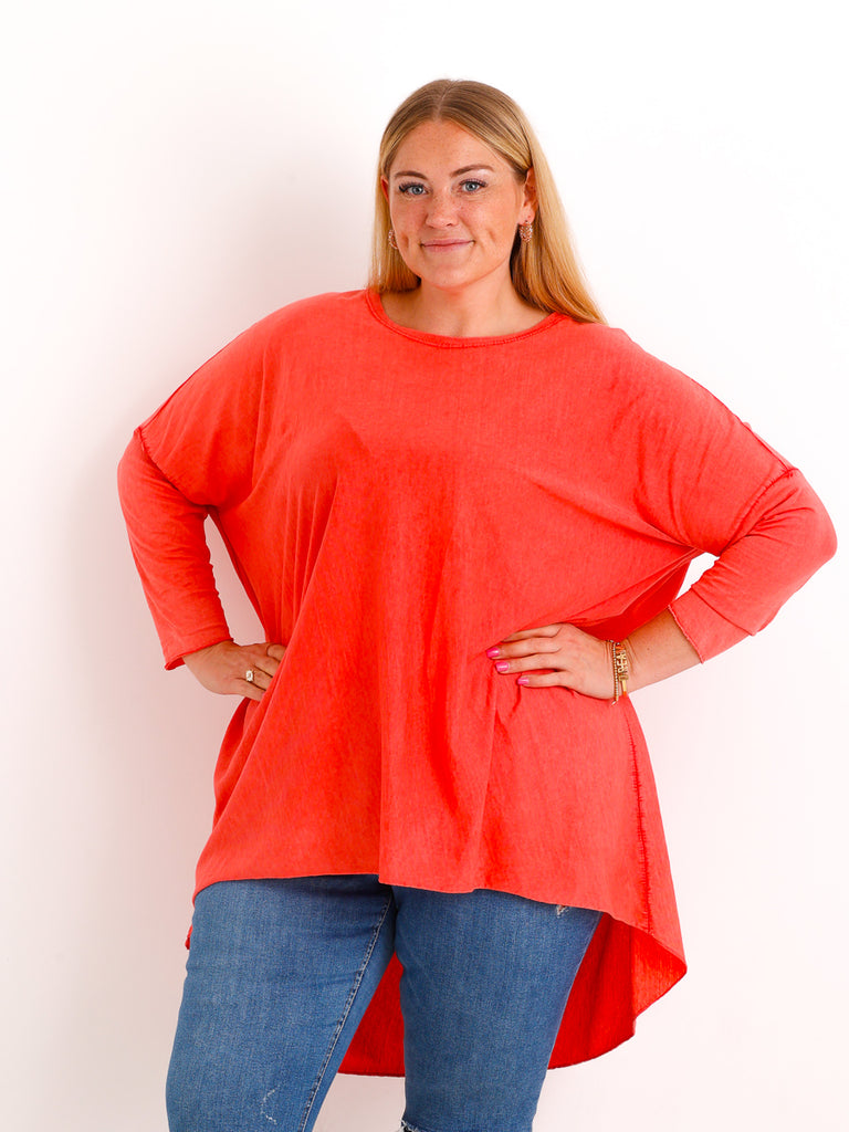 Longsleeve SILVARI – Washed-Look & XXXL-Schnitt – Gr. 44–54