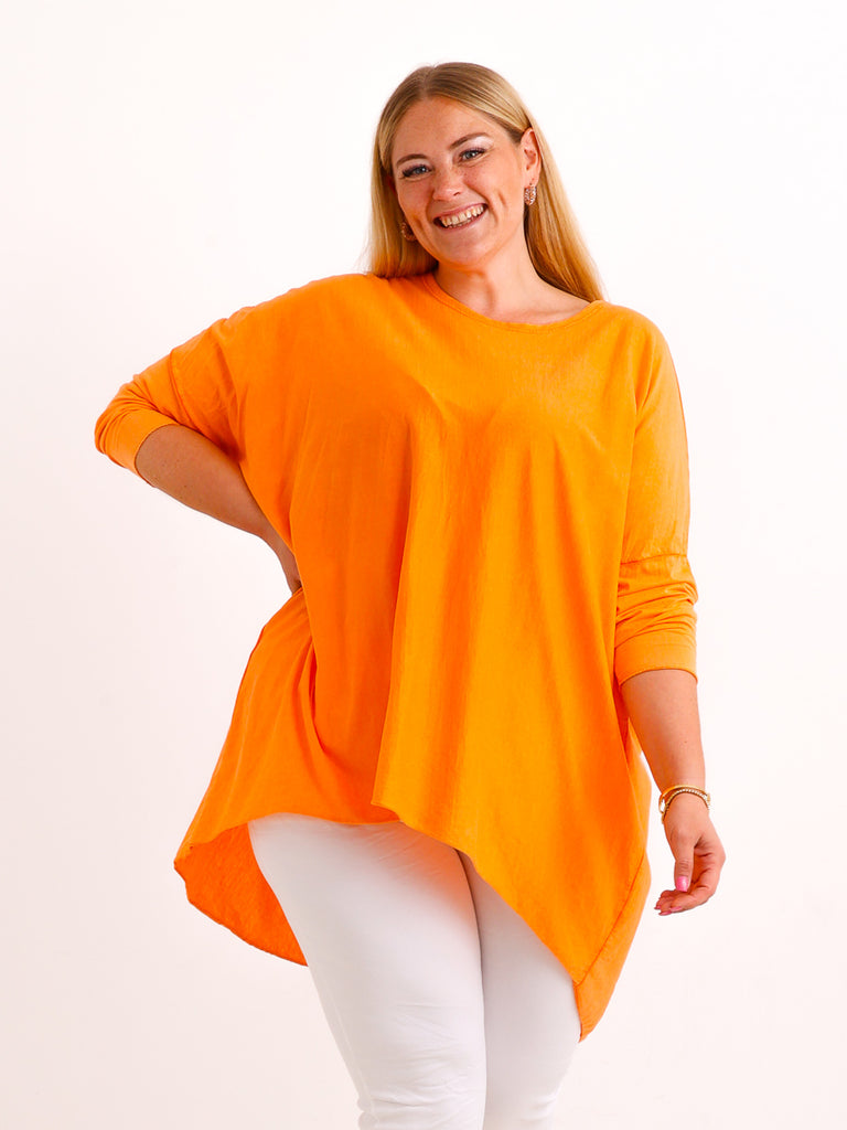 Longsleeve SILVARI – Washed-Look & XXXL-Schnitt – Gr. 44–54