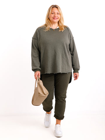 CARLY Oversize Sweater - verschiedene Farben