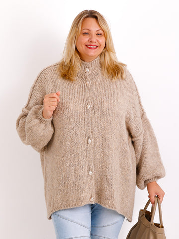 MIRELLA Oversize Strickjacke - verschiedene Farben