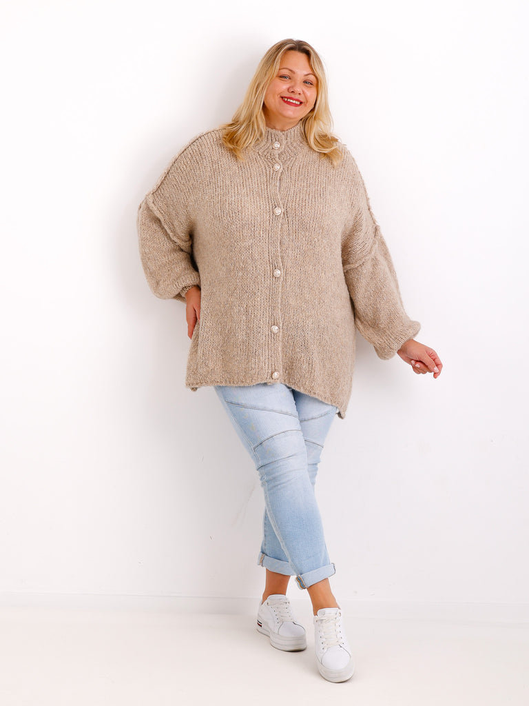 MIRELLA Oversize Strickjacke - verschiedene Farben