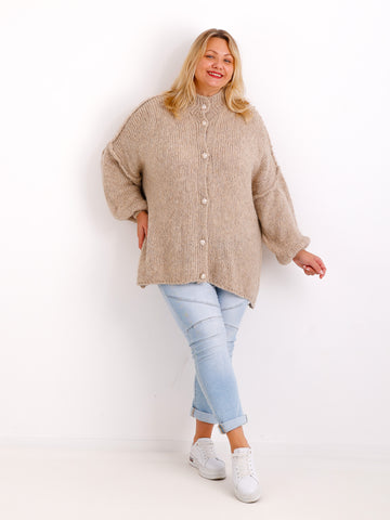 MIRELLA Oversize Strickjacke - verschiedene Farben