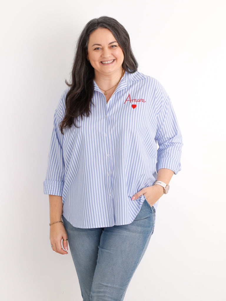 AMORE.S Bluse | One Size 40-46