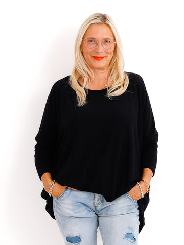 Feinstrick Pullover MOLLY.S  – Softe Haptik – Boxy Style – Gr. 38-50