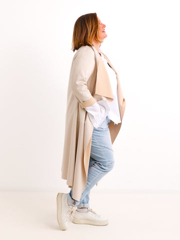 RENA Mantel-Cardigan - One Size (38-44) - in 2 Farben